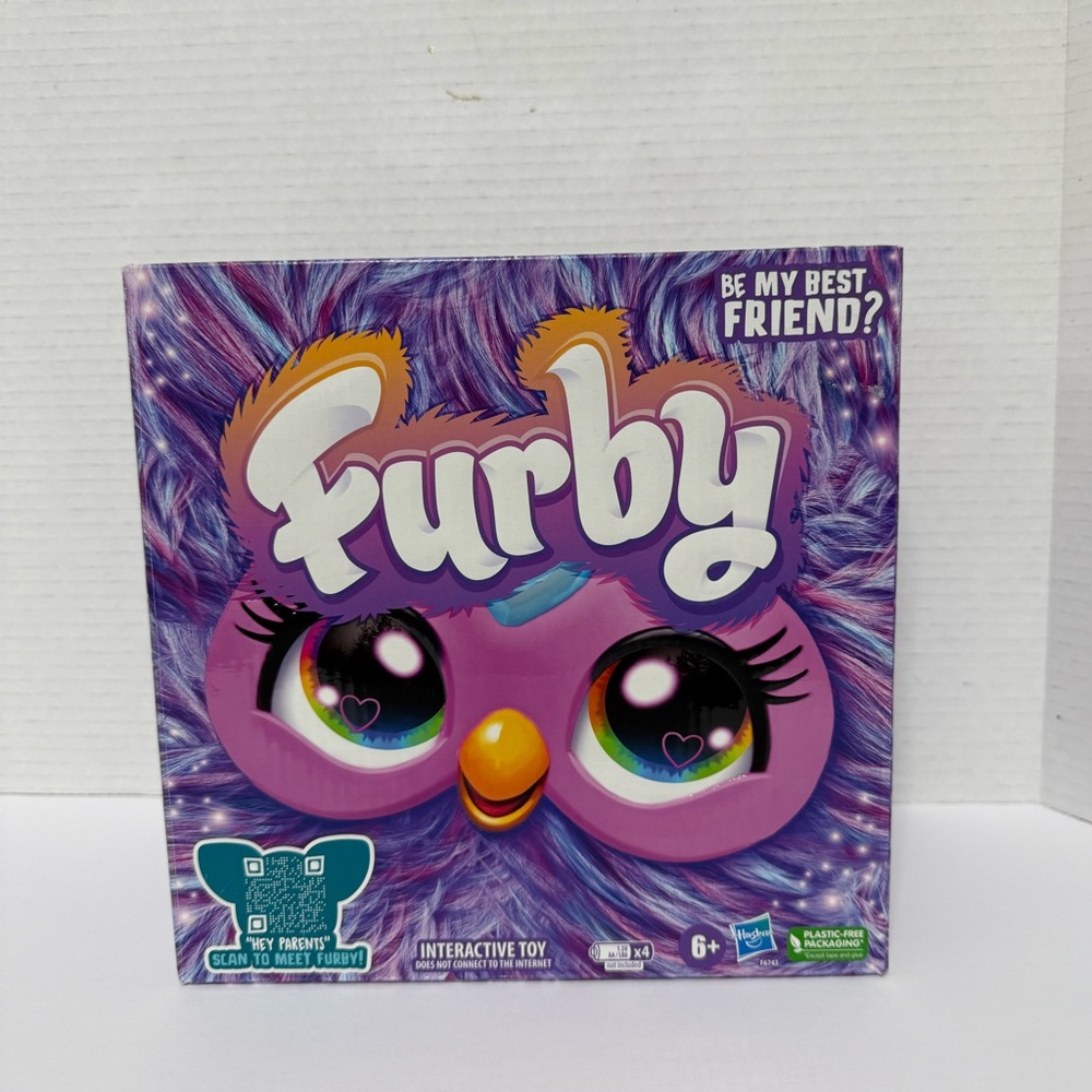NEW Furby Interactive Toy – Purple | Voice Activated | Lights & Sounds